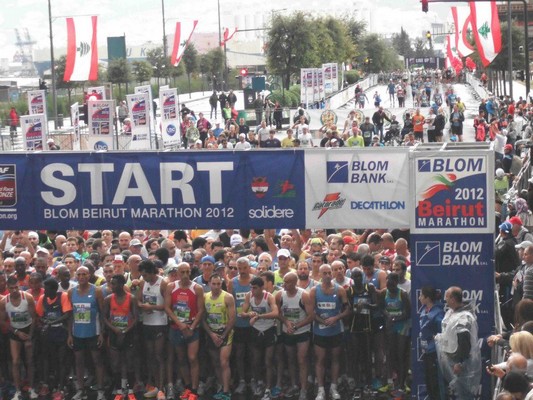 Beirut Marathon 2012 part 2